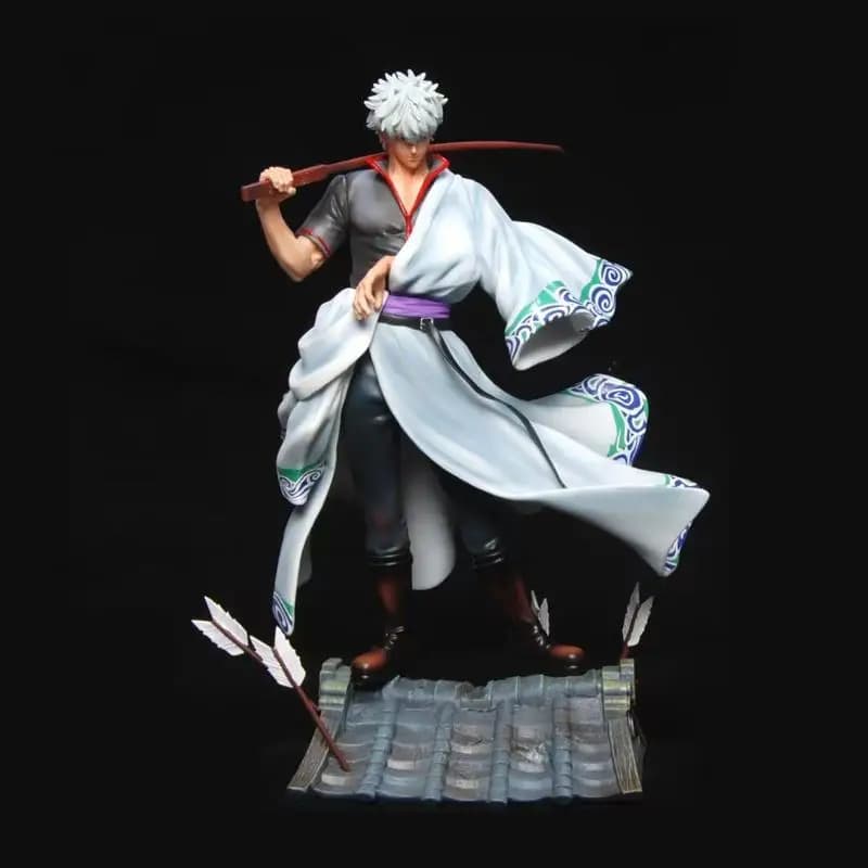 Figurina Anime Gintama Tascabile di Sakata Gintoki, Action Figure di Hijikata Touhirou, Modellino di Katsura Kotarou/Kagura, Giocattolo Regalo