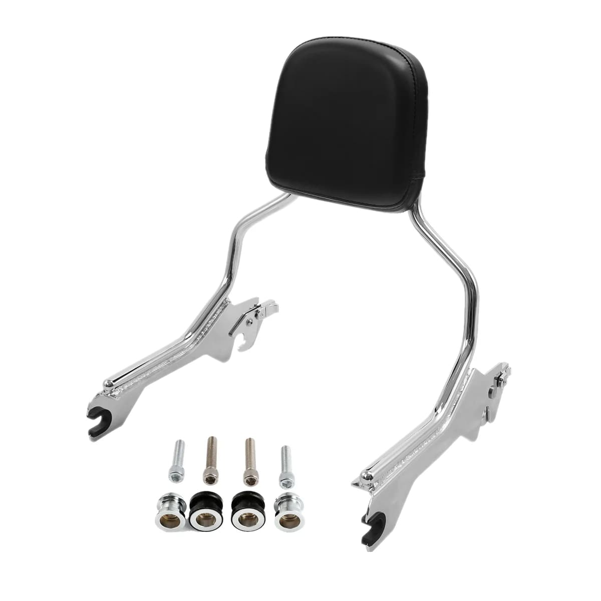 Moto Sissy Bar schienale portapacchi per Harley Softail Fat Boy Breakout FLFBS FXBRS 2018-2022 2019 2020 2021 cromato/nero