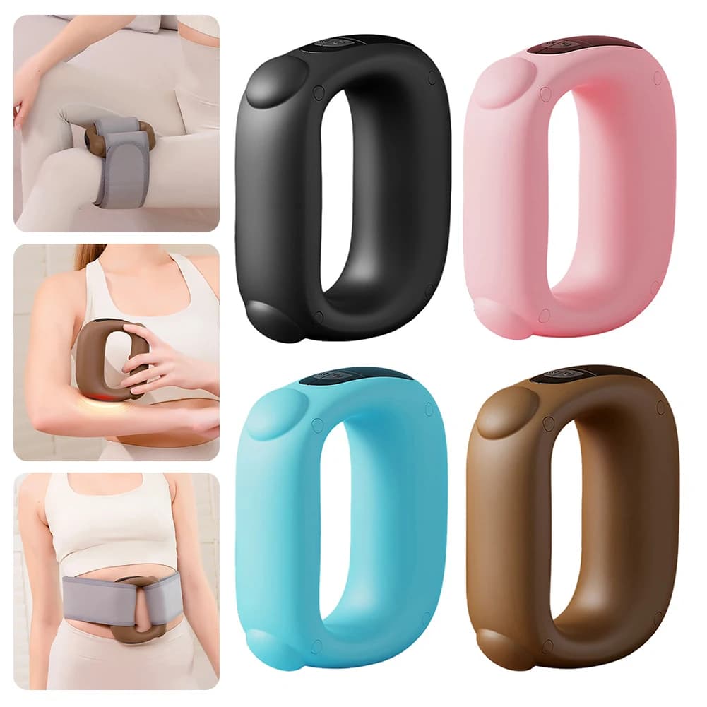 Massaggiatore anticellulite portatile con rullo, ricaricabile tramite USB, per un massaggio rilassante prima di andare a letto