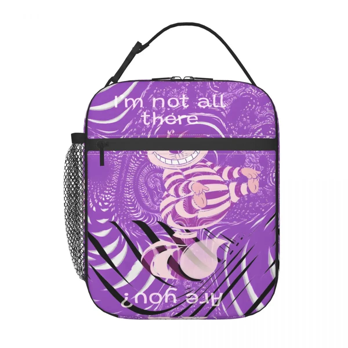 Cheshires Anime Cat Custom Lunch Thermal Bag, women's portable lunch box, for work, school, food container