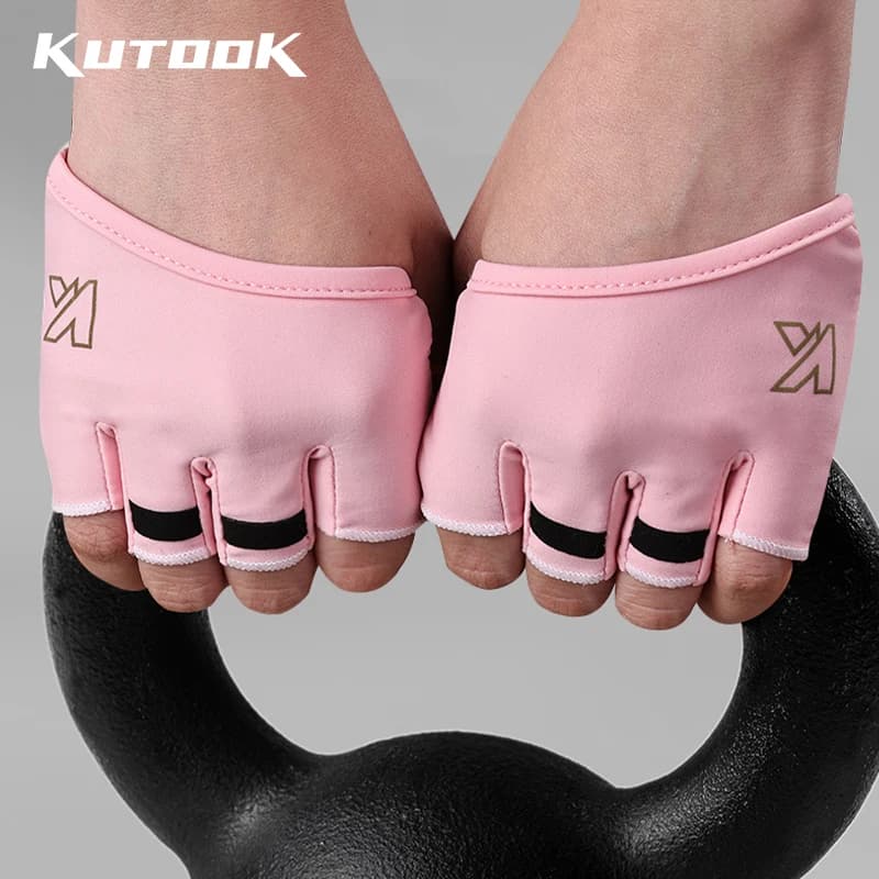 KUTOOK Women's Weight Lift Gloves Palm Protection Gym Training Gloves Fitness Gloves Weight Lift Training Gloves
