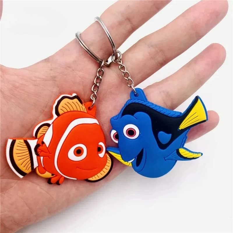 Keychain Cartoon Pixar Finding Nemo, Kawai Dory Nemo Pendant Backpack, Bag Accessories, Car Keychain