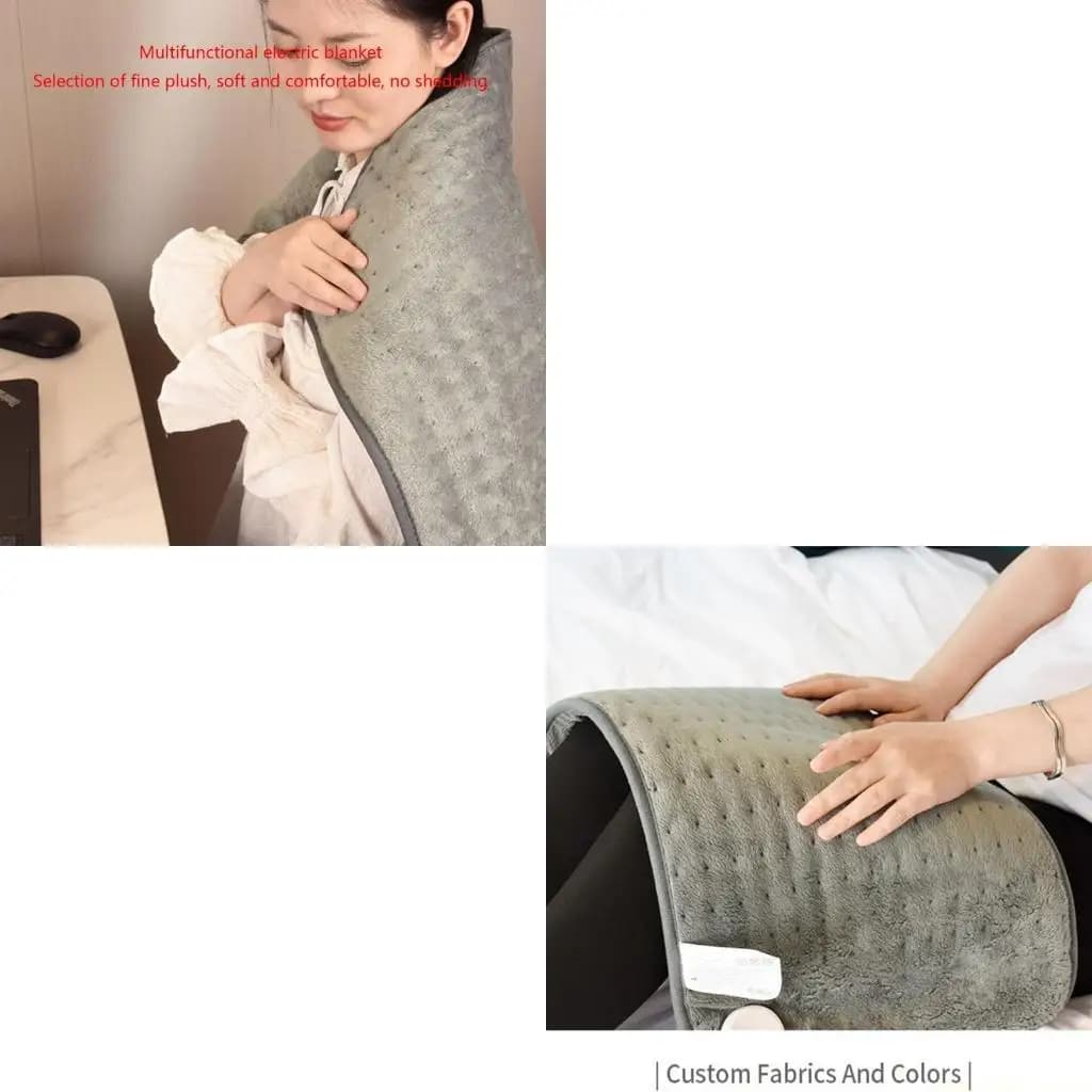 QX2E Coperta riscaldante elettrica con adesivi magici sul retro Artefatto caldo invernale