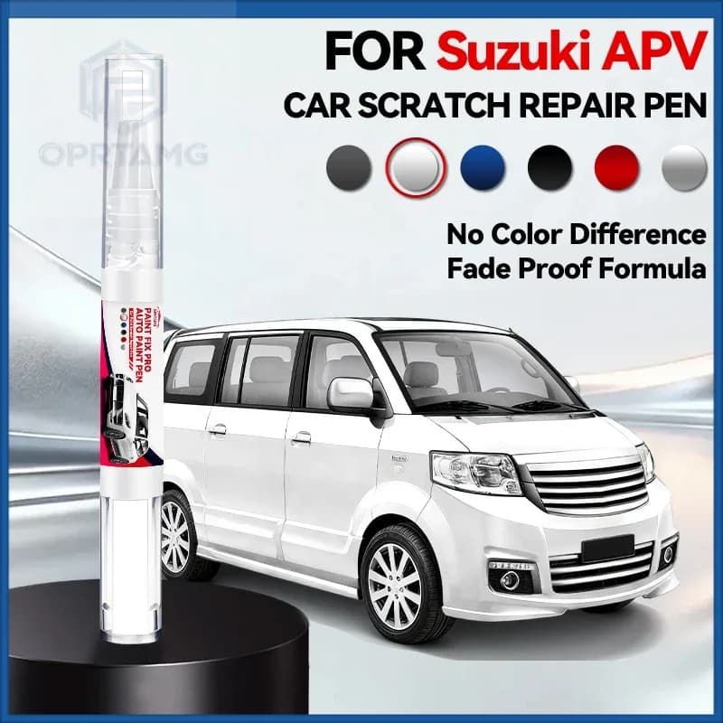 Purpose Vehicle Car Paint Repair Pen For 2004-2025 SUZUKI APV Paint Scratch Repair Accessories Black White ZGB Silver Z2S Gray Z