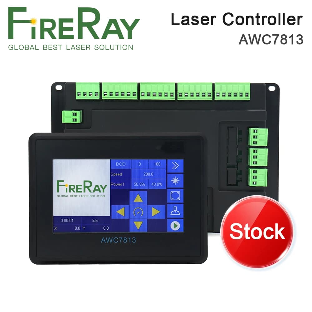 Controller Laser Co2 FireRay Stock Trocen AWC7813 AWC7824 per Macchina per Incisione e Taglio Laser Co2