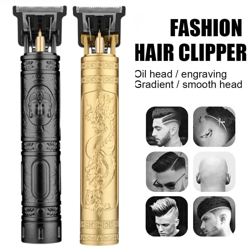 Professional Rechargeable 2026 Vintage T9 Razor for Men with Cut and Shaving Function