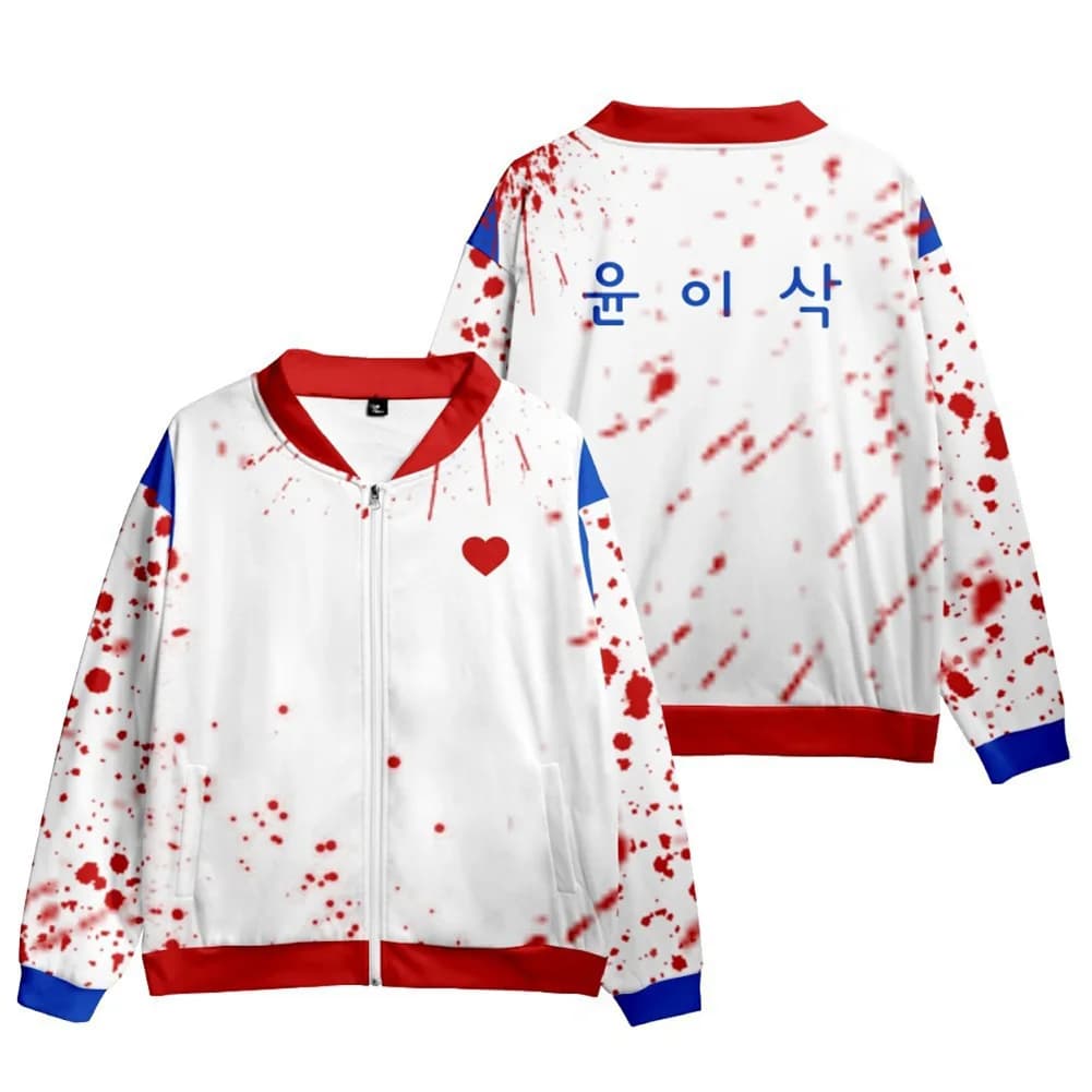 Tutti noi siamo morti Yoon gwi-vietnam felpa con cappuccio Cosplay felpa con cappuccio stampata in 3D giacca da Baseball uomo donna cappotto Casual