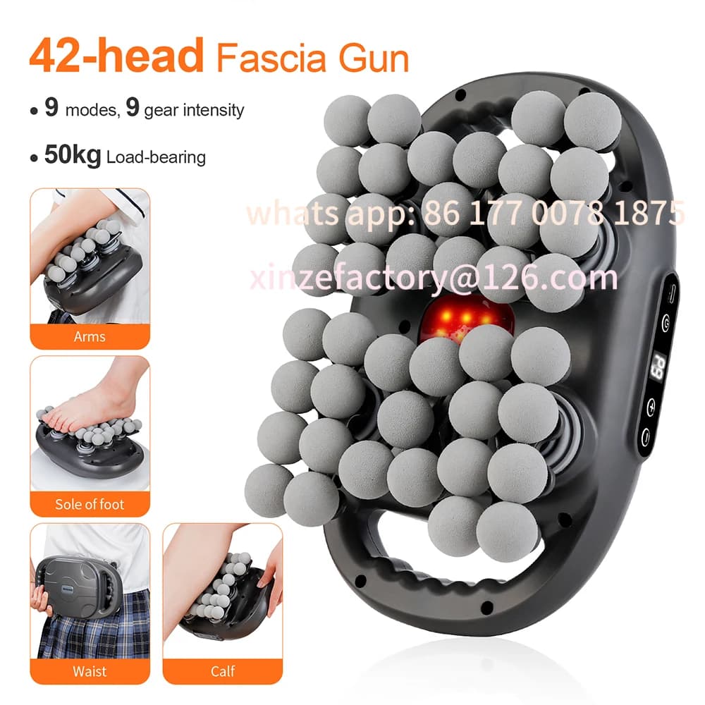 42-head customizable band gun High-frequency vibration body massager for back and waist neck and shoulder massager