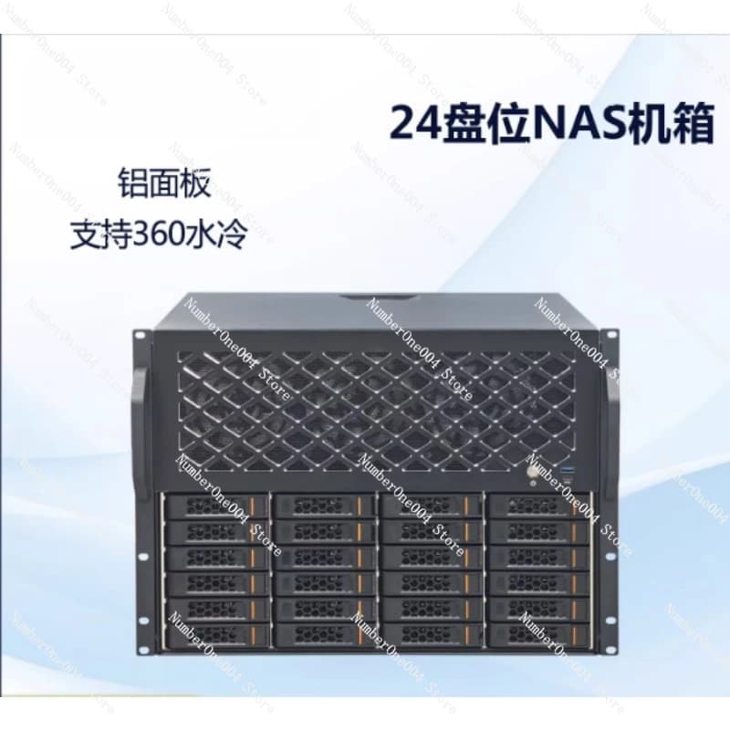 Chassis Server NAS a 4 Bay per Archiviazione, Supporta Schede Madre e Slot per Schede Full Height