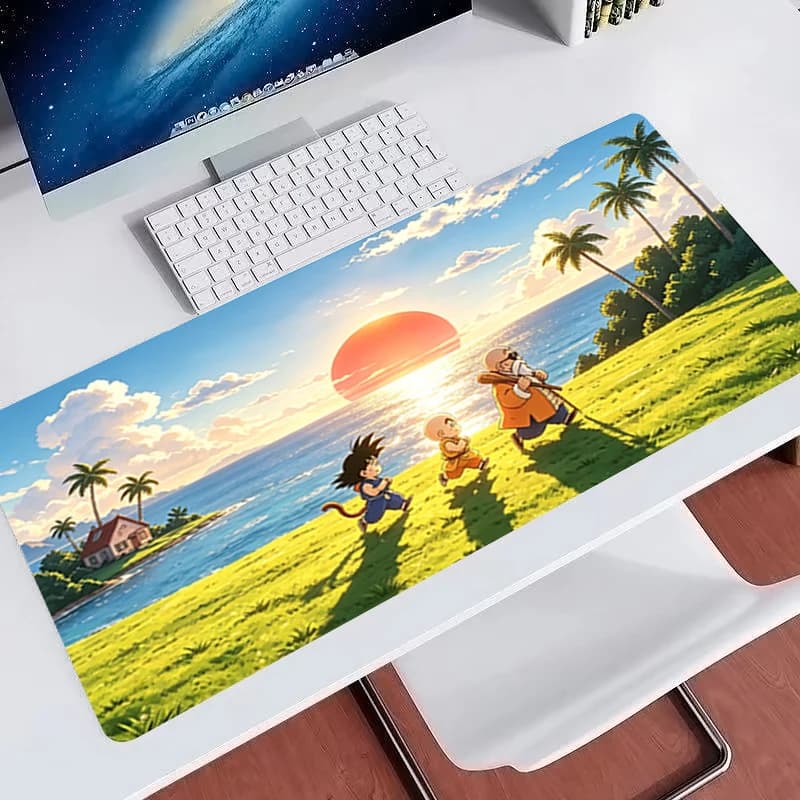 DBZ Mouse Mats Anime Desk Mat Rubber Gaming Accessories Dragon Ball High-Quality Mouse Pad XXL Large Mousepad Non-Slip Carpet