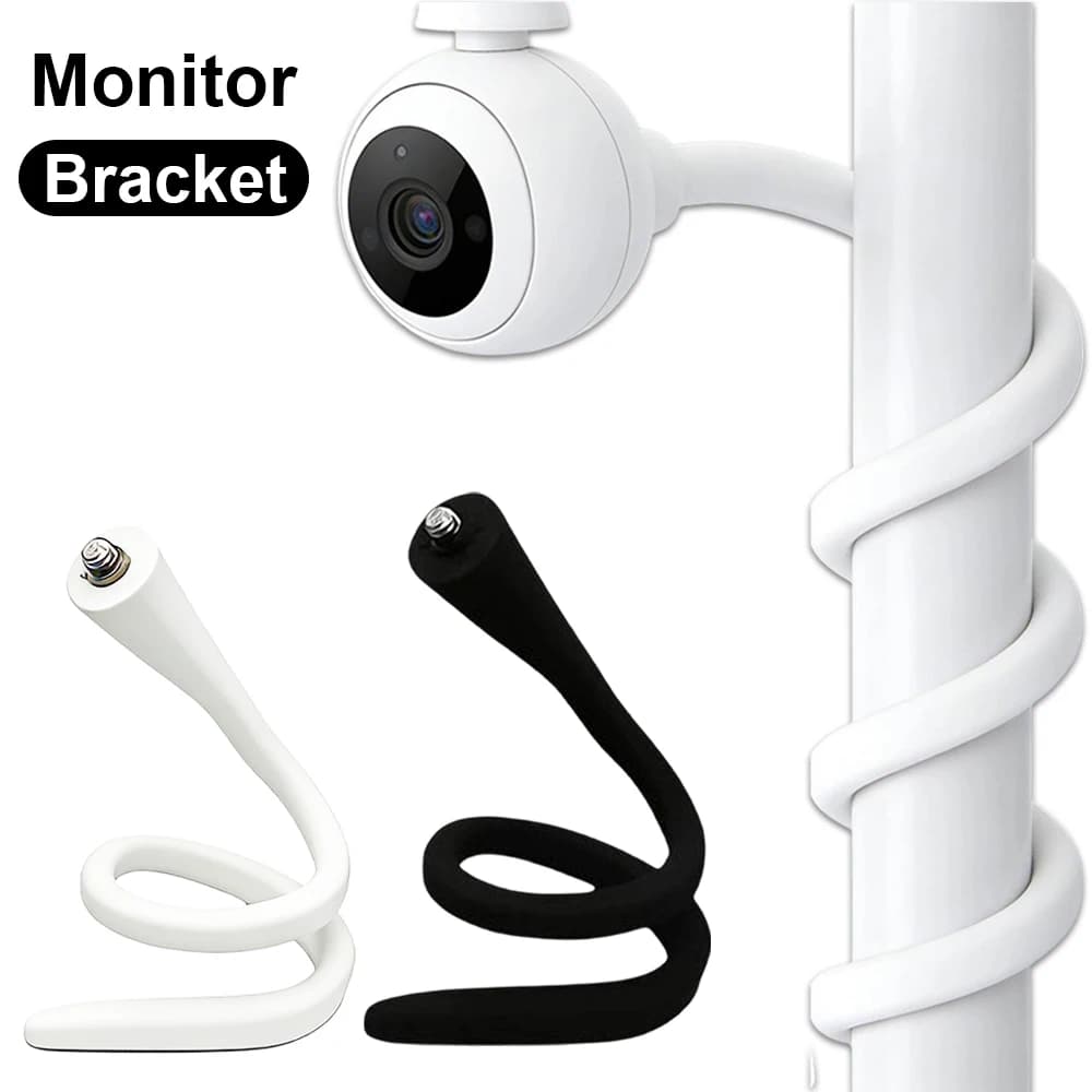 Monitor Silicone Wire Mesh Support for Camera Support for Baby Monitor Flexible Support for SM70PTZ/SM650/SM50/SM55/SM70-2