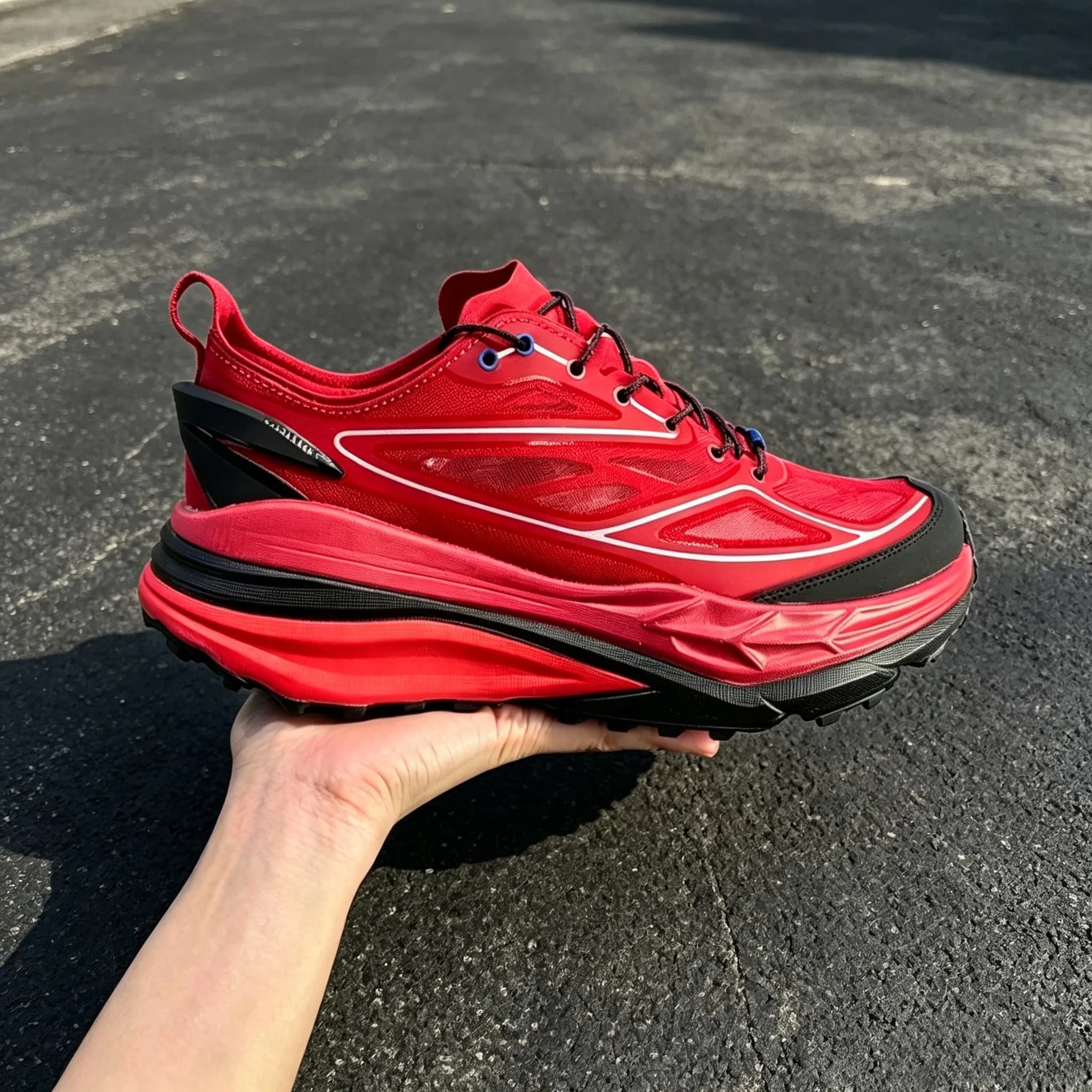 Fashion Outdoor Running Sneakers Unisex Lightweight Comfort Chunky Height Increasing Trail Footwear