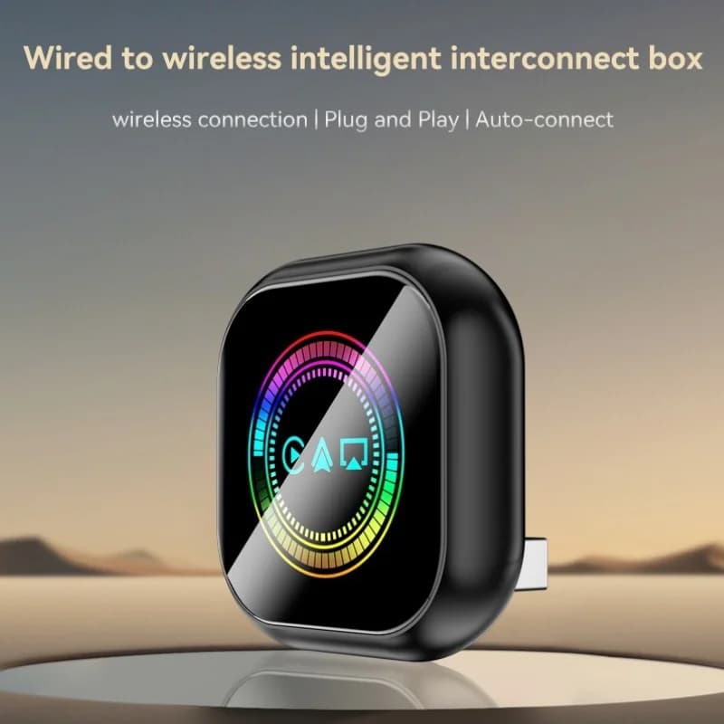 Adattatore Carplay wireless 3 in 1 Airplay Smart Android Auto Dongle USB Plug And Play Carplay cablato per auto CarPlay cablate in fabbrica