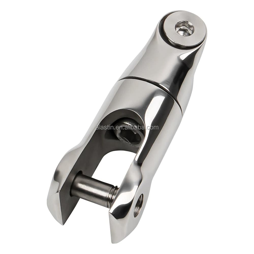 Hot Sale Alastin Marine 316 Stainless Steel Double Anchor Swivel Connector for 10-12mm Boat Chain