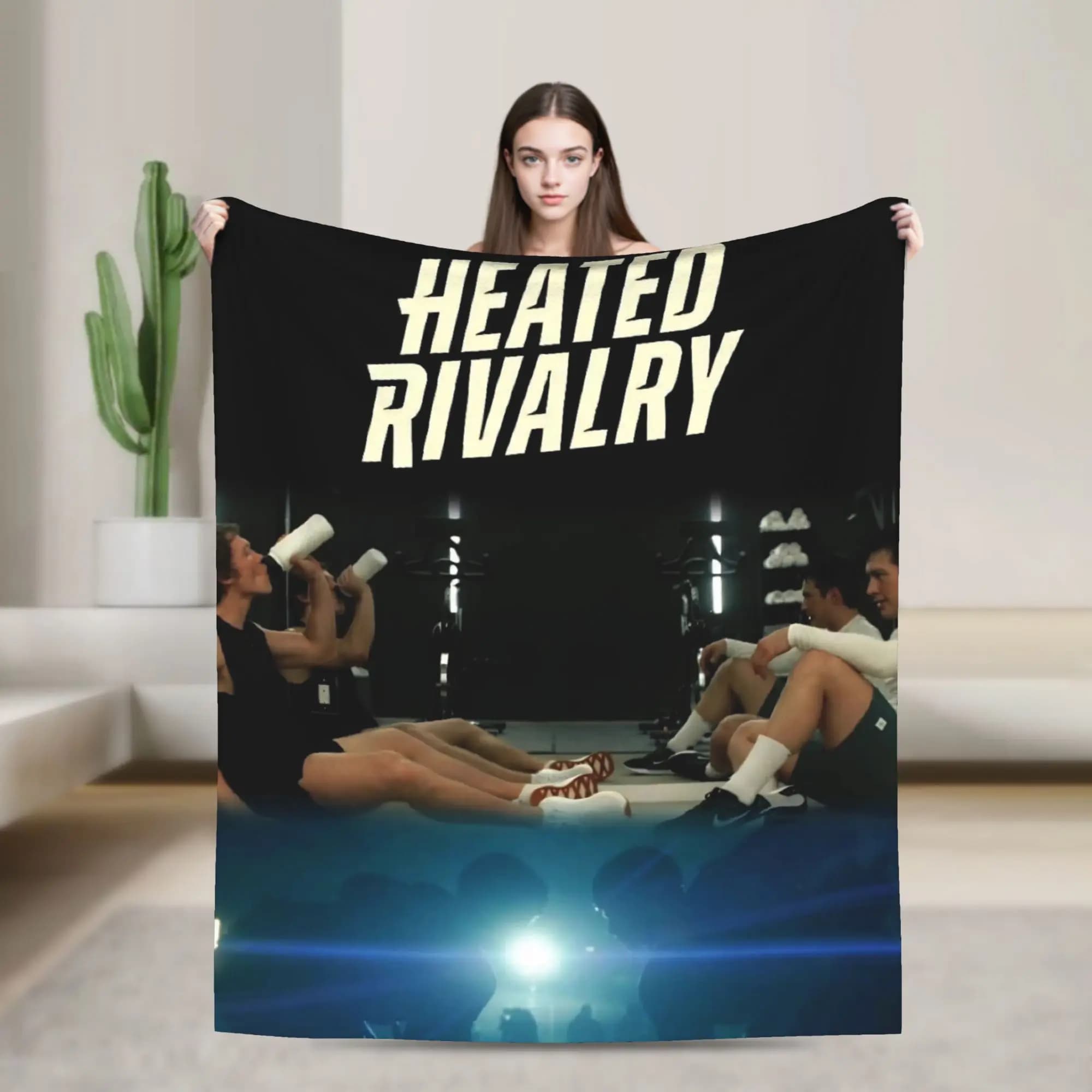 Coperta da rivaleria riscaldata Shane Hollander Biancheria da letto in peluche soffice e super calda per divano letto per bambini Copriletto in flanella