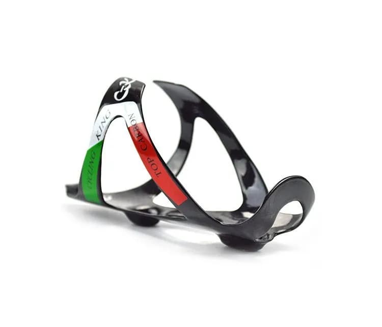 Portaborraccia per bicicletta super leggero in fibra di carbonio, 23g, lucido, adatto per borracce da 70-74mm, per MTB, bici da strada e pieghevoli.