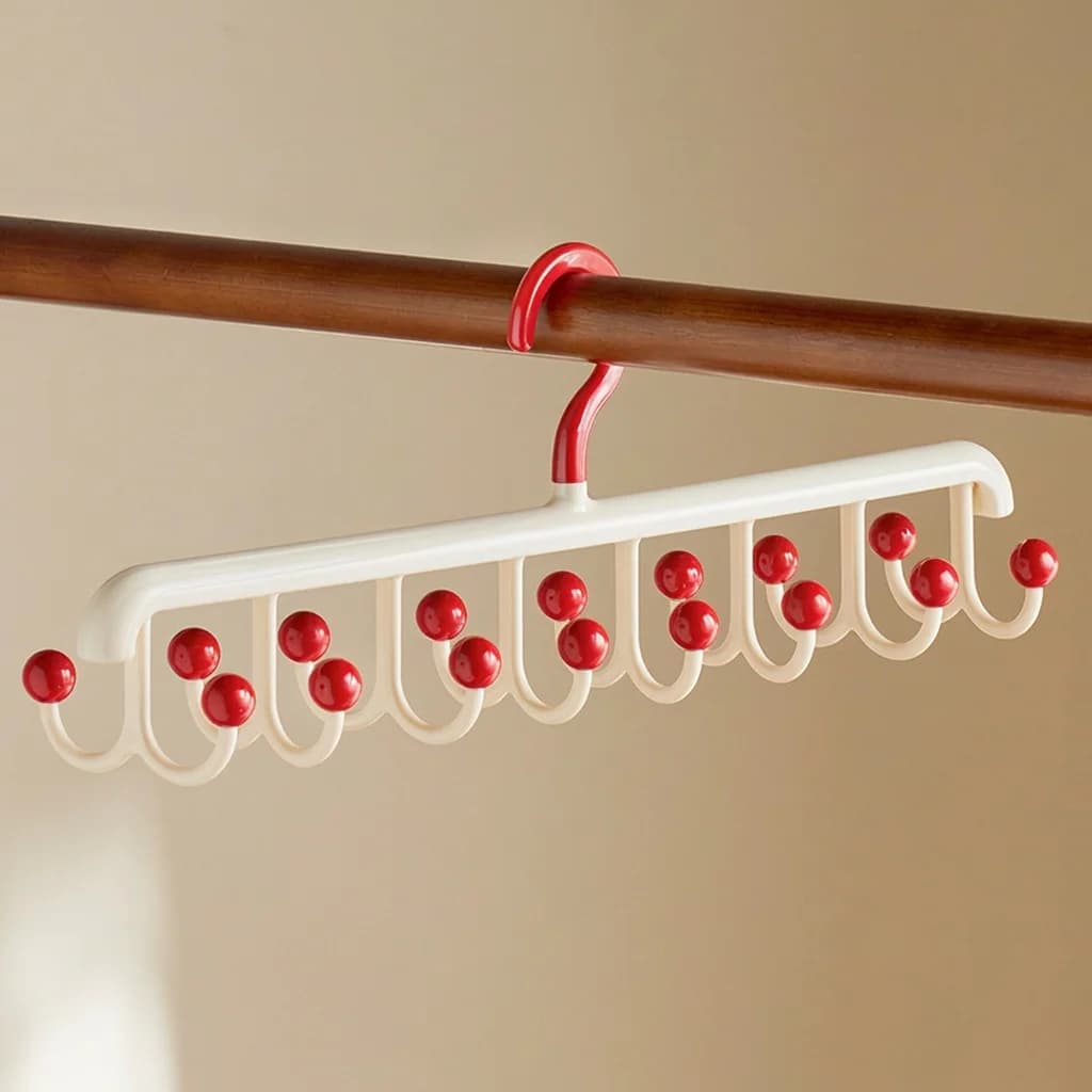Appendiabiti multifunzionale alla moda in ABS e PP, salvaspazio, liscio, per camera da letto, armadio, balcone, area asciugatura