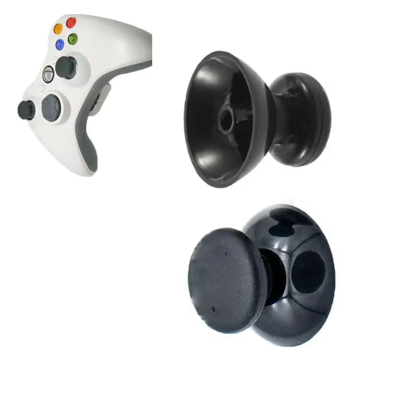 10 Pezzi Nuovi Cappucci in Gomma per Joystick Analogico 3D per Controller XBOX 360, Copertura Sostitutiva per Levetta