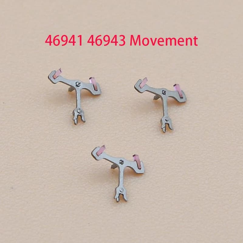 2/5 PCS 46943 46941 Movimento Forcella di Fuga Fit Oriental Double Lion Orologio Aftermarket Sostituire Movt Riparazione Pezzi di Ricambio