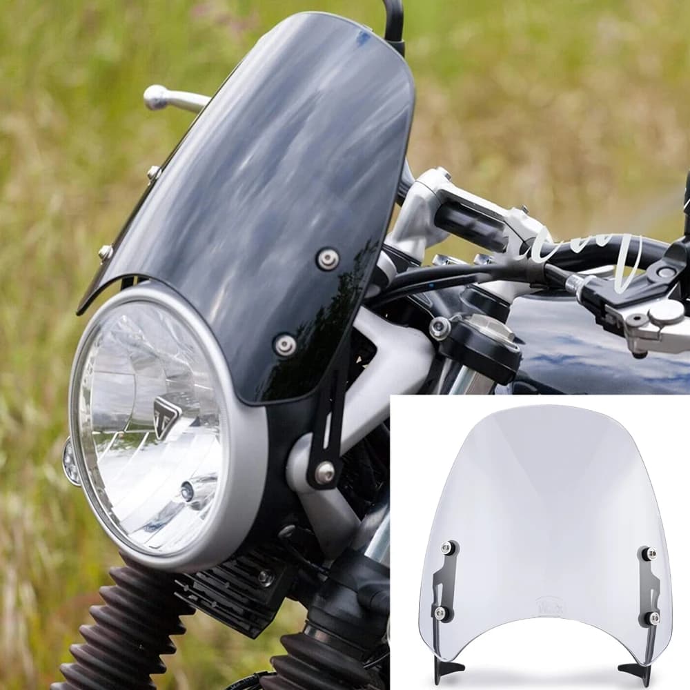 Parabrezza Parabrezza Per Triumph Street Twin 900 2019-2022 2020 2021 StreetTwin Moto Cupolino Parabrezza