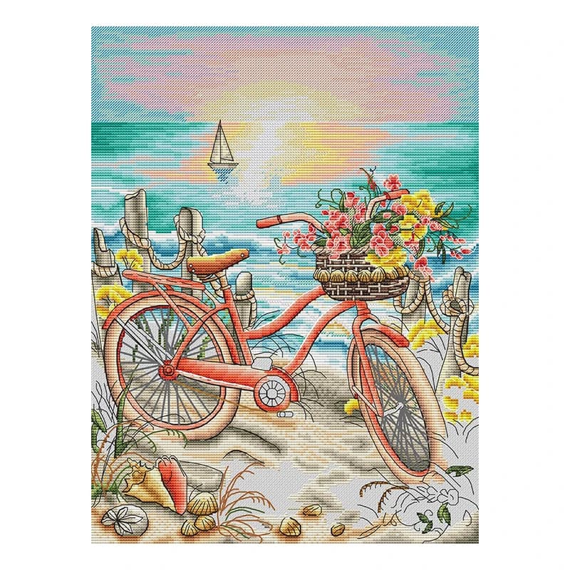 4947 Ross Stitch Kits Sets For Embroidery Cross-stitch Cross Stitch Complete Kit Stich Cross Stitch Set Needle Arts & Craft