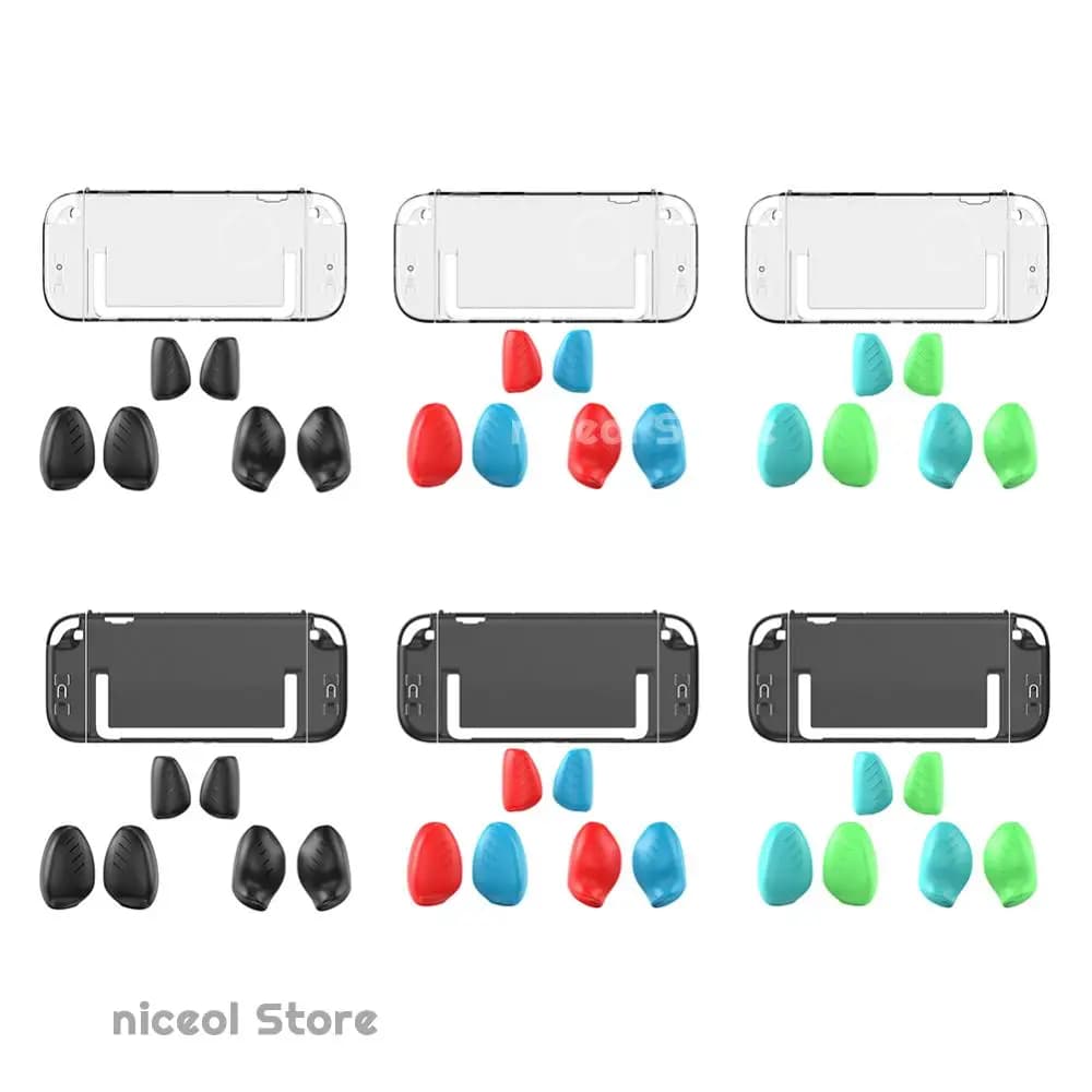 Cover Protettiva Anti-Graffio con Impugnatura Ergonomica Sostituibile, Custodia Rigida in PC per Accessori Switch2