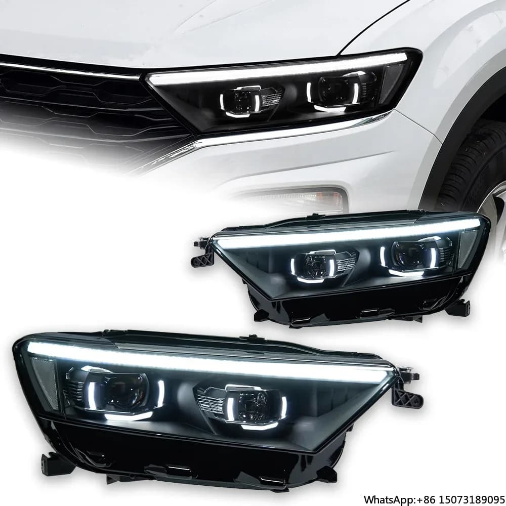 Lights for T-Roc 2017-2021, Led Projector, DRL Dynamic Signal, Upgrade Auto Accessories