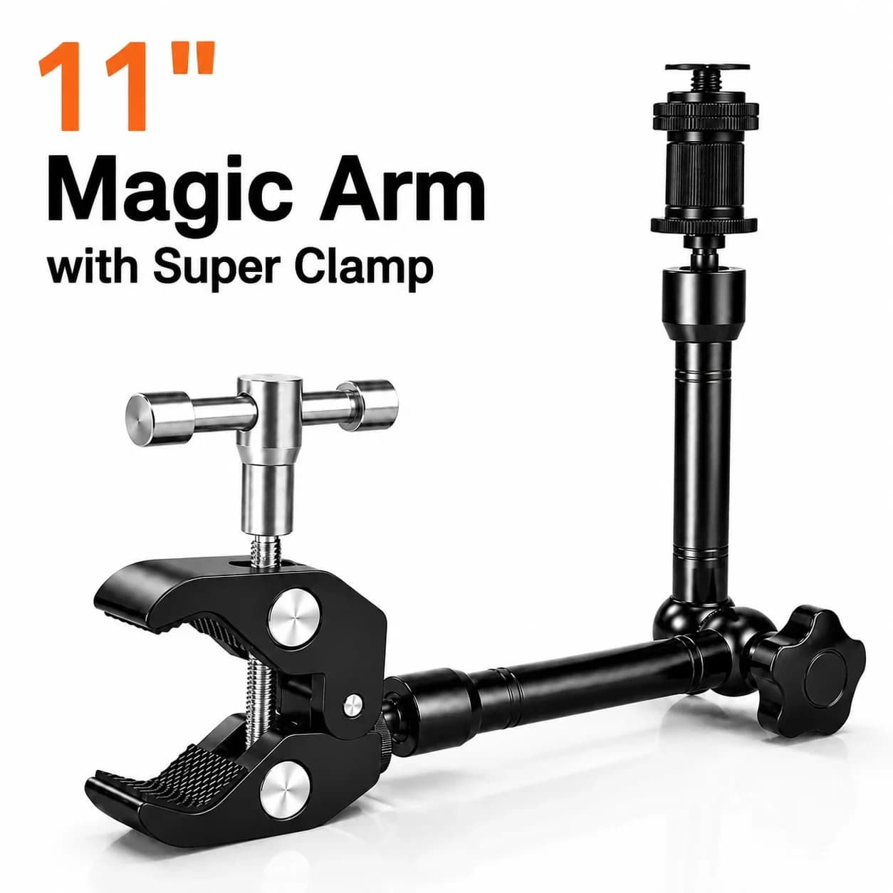 11 inch Magic Arm with Super Clamp for DSLR Rig Camera to LCD Monito LED Video Light Camera Accessories