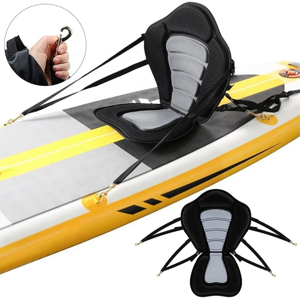 Kayak Paddle Board Seat Adjustable Seat Quick-drying Stand Up Backrest Seat Non-Slip Backrest Seat for Kayaking Canoeing Rafting