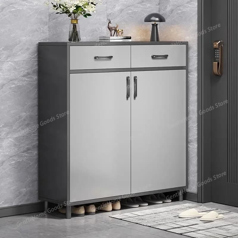 Scarpiera impilabile per pantofole, organizer per scarpe, espositore, scaffale per scarpe, scatola verticale di design per camera da letto, mobile da salone