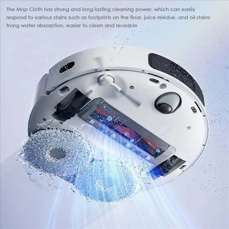 -A12R 8 Pezzi Mop Pad Parti di Stoffa Per Xiaomi Dreame Bot W10 e W10 Pro Autopulente Robot Aspirapolvere Mop Panno Pulitore di Ricambio