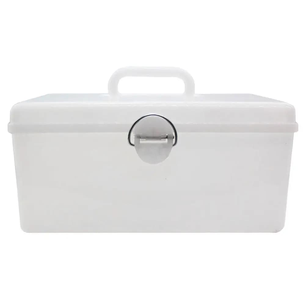 Scatola Portaoggetti in Plastica per Mahjong, Organizzatore Multifunzionale Portatile con Maniglia per Tessere e Accessori, Contenitore per Giochi da Tavolo