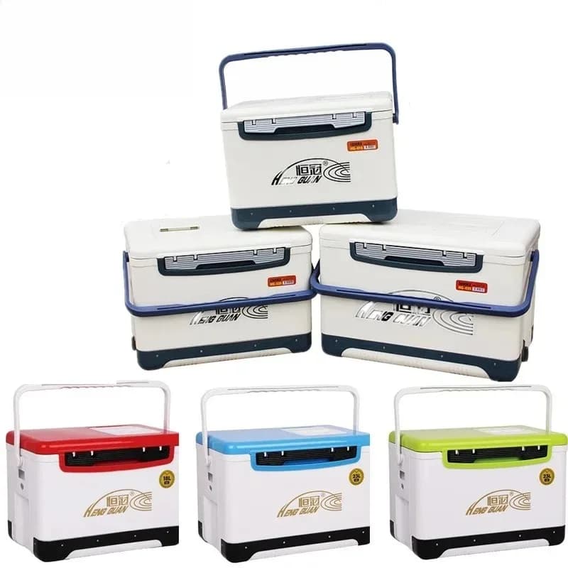 Portable Seat Storage Ice Chest Fishing Equipment Caja De Pesca Gear Box Multifunctional Insulated Fishing Tackle Cooler Box
