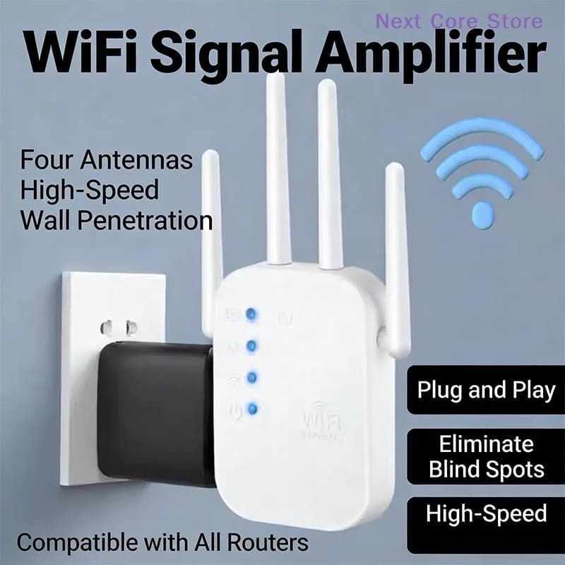 [NC]WALRAM 300Mbps Wireless WiFi Repeater 2.4G Signal Router 802.11N Long Range Wireless WiFi Extender Amplifier WIFI Booster