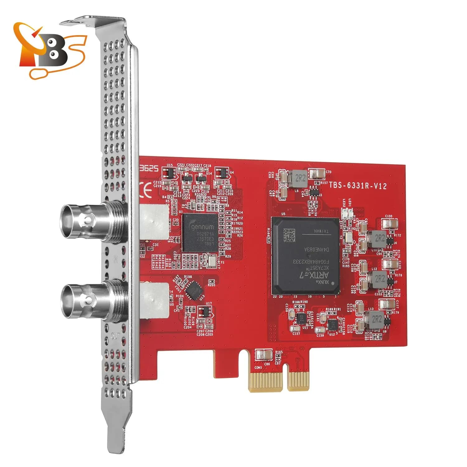 TBS6331R-ASI Scheda di acquisizione DVB-ASI professionale Supporto Kylone Tvheadend Astra Software per streaming IPTV Trasmissione DVB