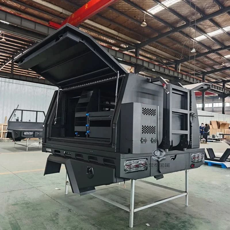 Heavy Duty Custom Aluminum Ute Canopy Rooftop Tent Roof Rack Overland Camping Accessories