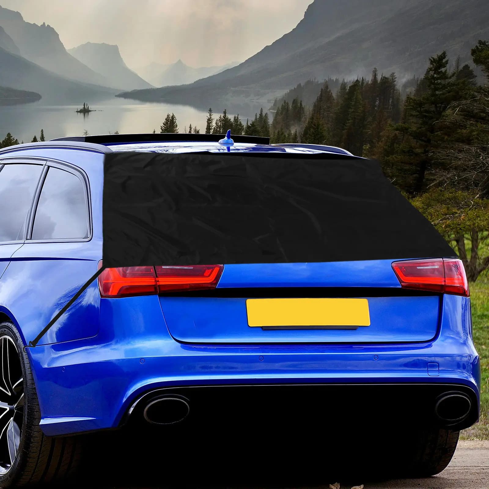 Car Rear Windshield Snow Ice Cover Waterproof Oxford Auto Windproof Sun Shade Vehicle Winter Frost Cover Suv Truck