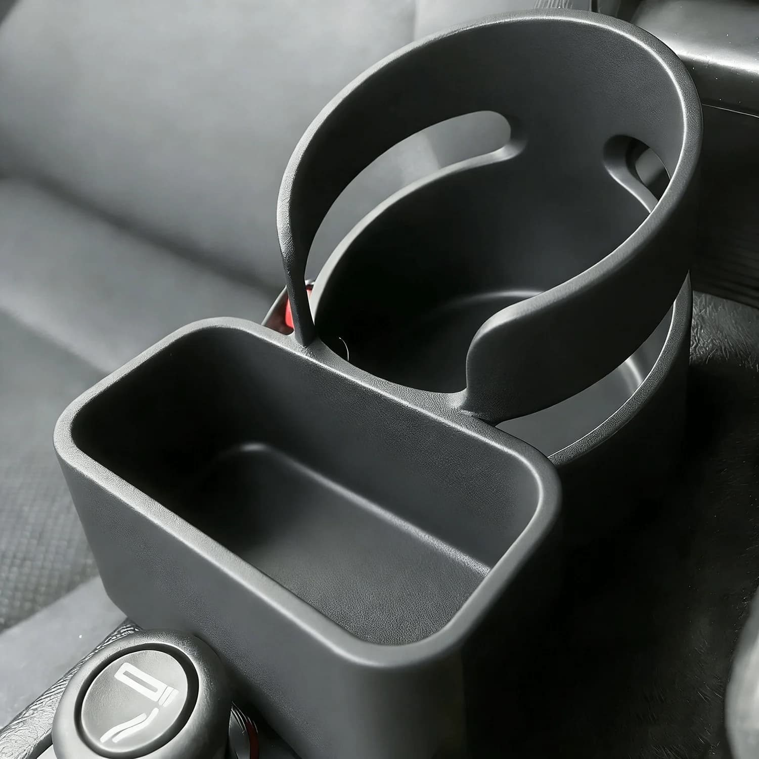 Portabicchieri per console centrale auto, contenitore organizer, vassoio portaoggetti, inserto per vano portaoggetti interno, adatto per Audi A3 8P