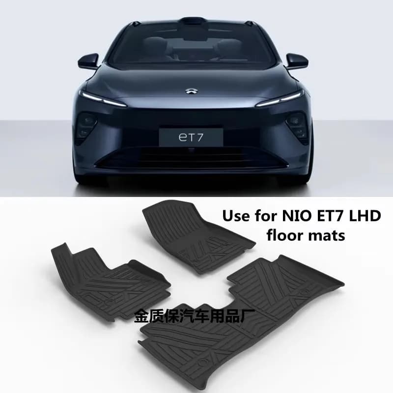 Utilizzare per NIO ET7 tappeto per auto NIO ET7 tappetino per auto adatto per NIO ET7 tappetino per bagagliaio impermeabile NIO ET7 tappetini per auto ET7 tappetino ET7 poggiapiedi