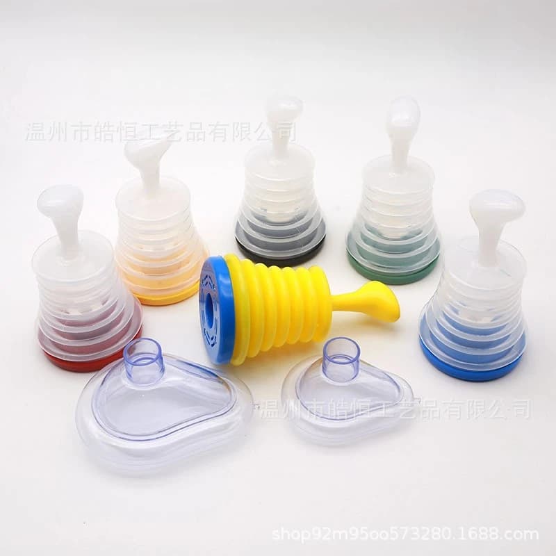 First Aid Kit Lung Capacity Trainer Set Choking Trainer Kits Home Asphyxia Rescue Device Anti Trainer Suffocation