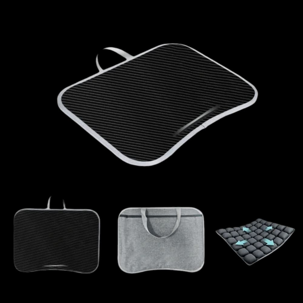 Cuscino Morbido per Laptop, Tavolino da Scrittoio Portatile Imbottito, Design Ergonomico con Riempimento in Particelle di Schiuma
