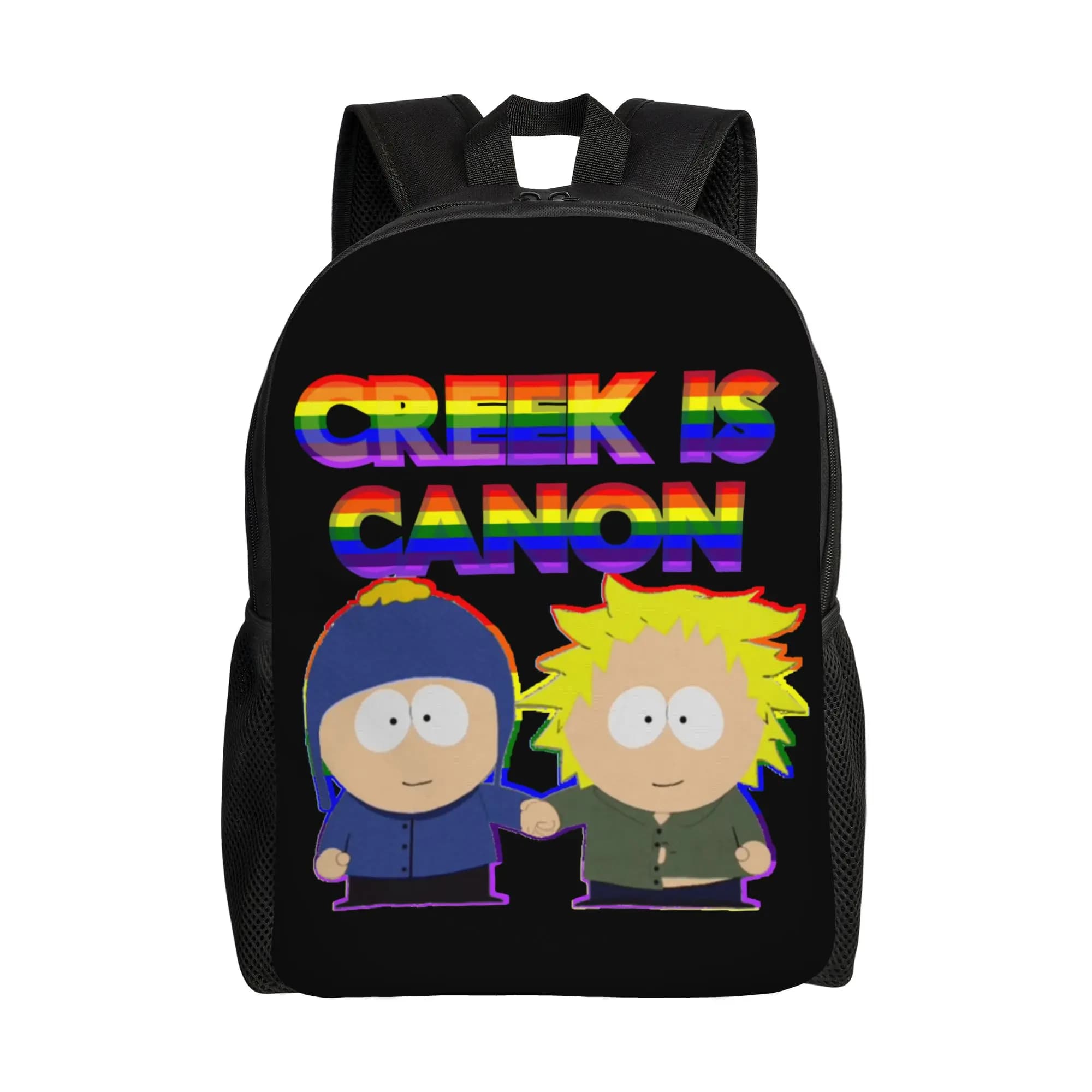 Zaino classico Lgbt Southparks, zaino sportivo per la scuola superiore, zaino da lavoro per uomo e donna, borse in tela per laptop