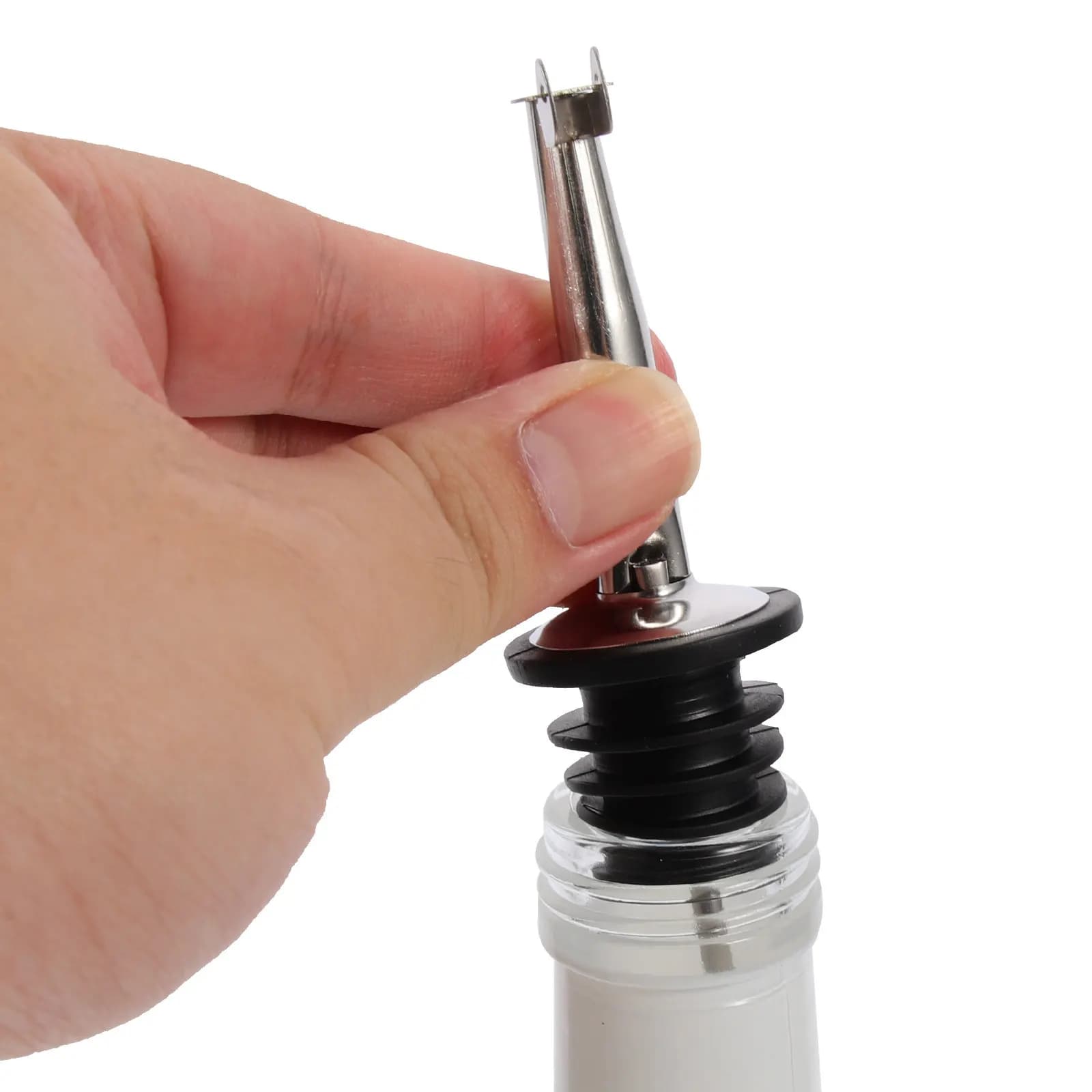 Set di 1 Dispenser per Olio da Cucina, Bottiglia per Aceto, Contenitore Multiuso per Salse, Bottiglia Decorativa per Condimenti