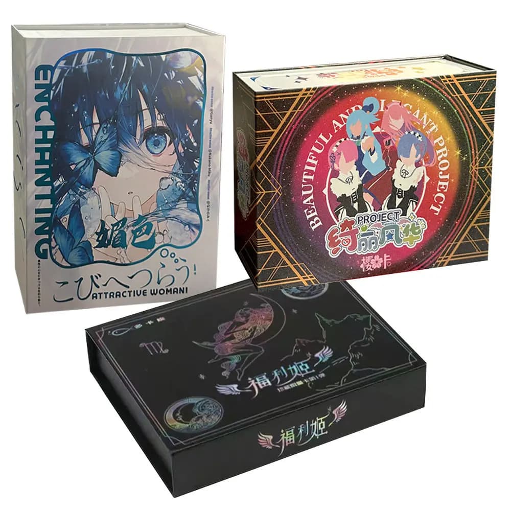 Nuove Carte Collezionabili Goddess Story - Capitolo Fufeng: Flashcard Colorate con Personaggi Anime, Giochi di Carte, Giocattoli, Regali per Bambini