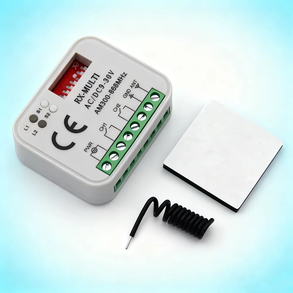Universal 300-868MHz Receiver For TOP432NA TOP432EE TOP432EV TOP 432 NA EE EV Garage Door Remote Control Receiver