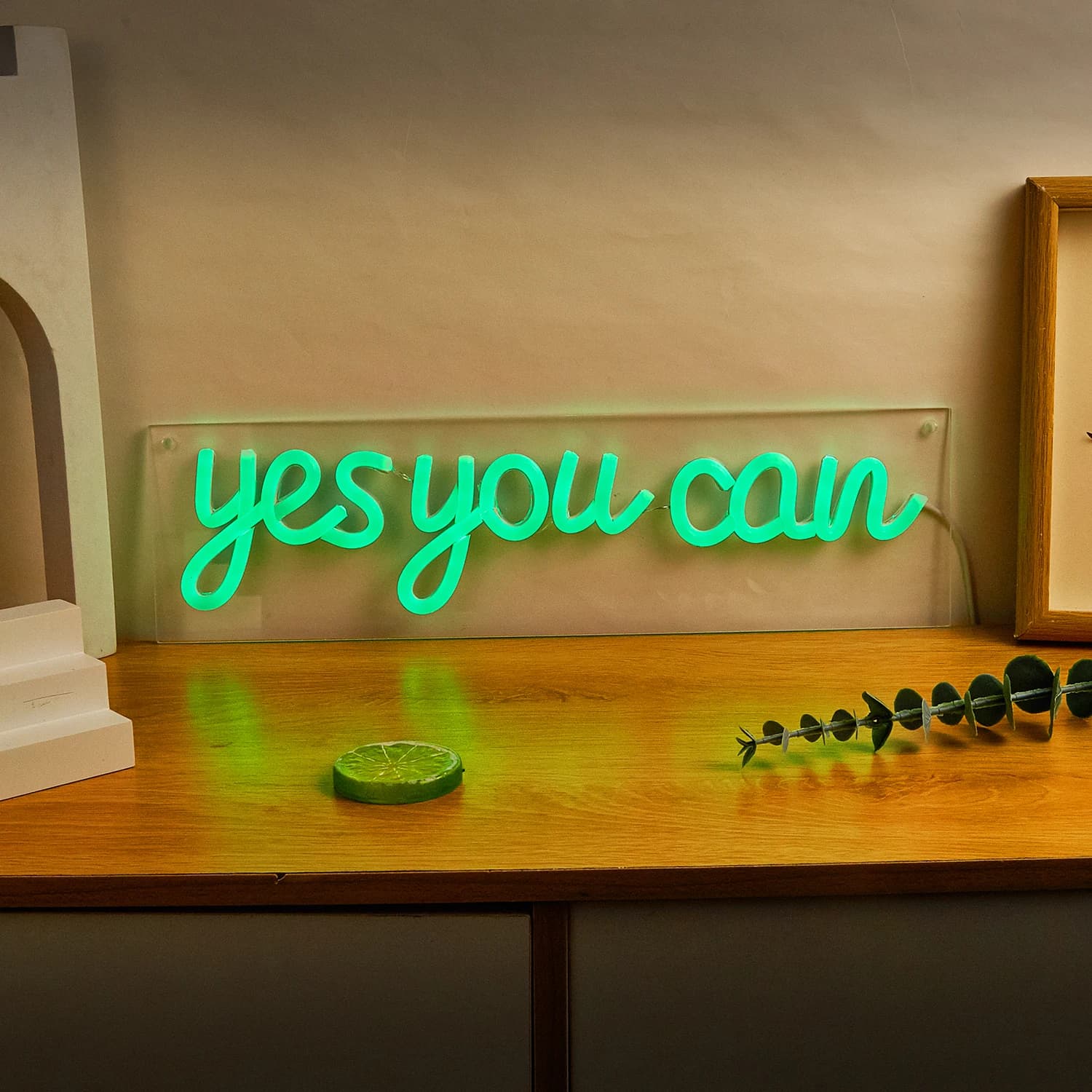 Chi-buy LED Neon: Insegne al Neon USB, Luci Notturne, Arte Murale 3D, Lampade Decorative per Camera da Letto e Soggiorno