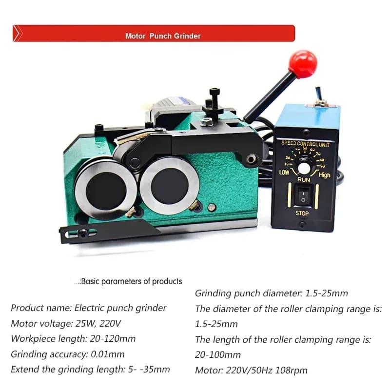 2026 PGA Punch Grinding Needle Grinding Machine High Precision 0.01 Grinding Machine 1.5-30 Drill Needle Forming Machine
