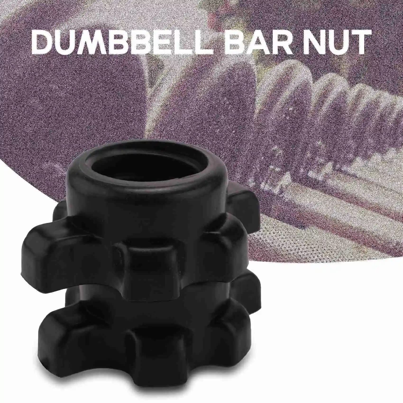 ABMV-8Pcs Collari a vite antiscivolo per manubri, morsetti a vite per sollevamento pesi, accessori per attrezzature fitness