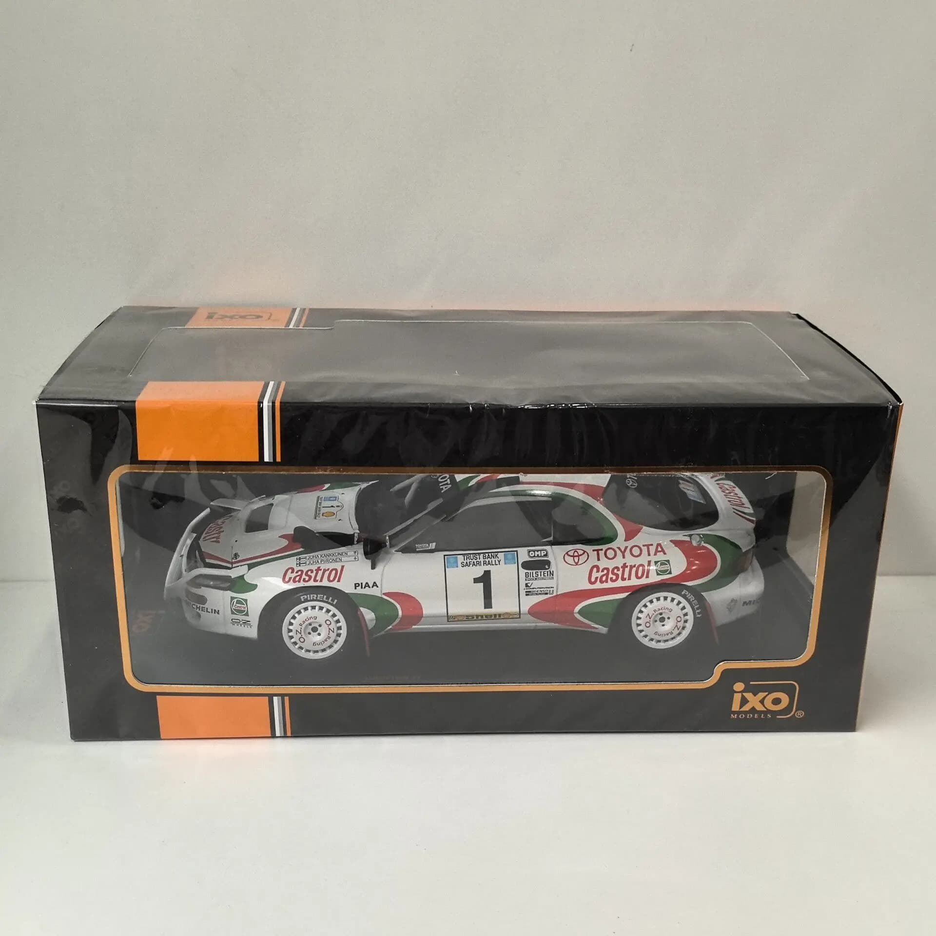 Diecast IXO 1/18 Scale TOYOTA Rally Car CELICA TURBO 4WD ST185 # 1 1993 V6 Alloy Car Model