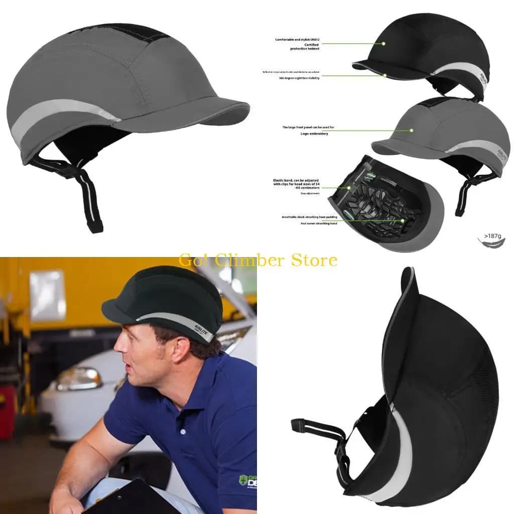 Q84C Casco sportivo Ciclismo Copricapo protettivo Assorbimento degli urti Copricapo sportivo ABS Cappello sicurezza per